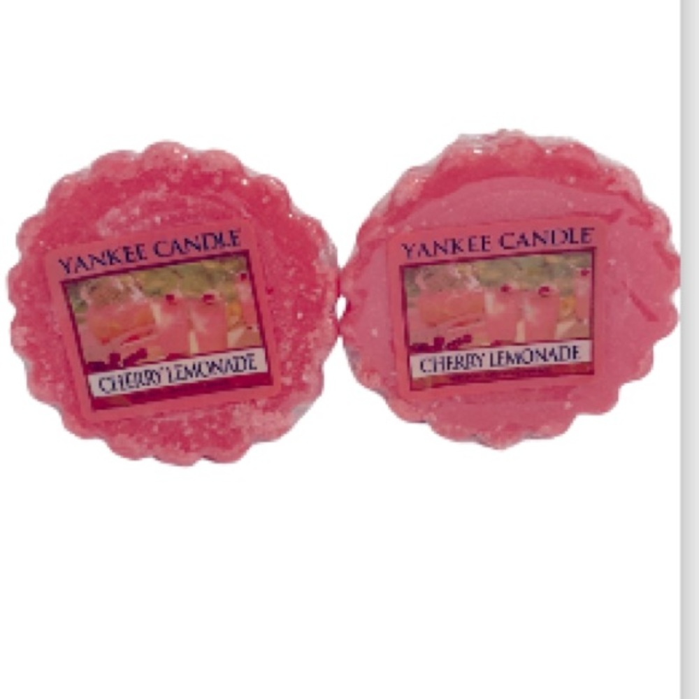 2 Yankee Candle Tarts CHERRY LEMONADE NEW 8 oz each